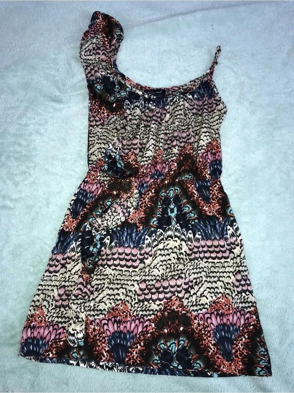 Envy Me Women's Ruffle Dress Size Small S Spring Summer Casual Mini Dress